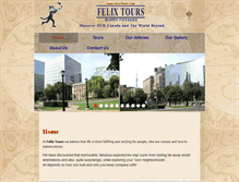 Tablet Screenshot of felixtours.com